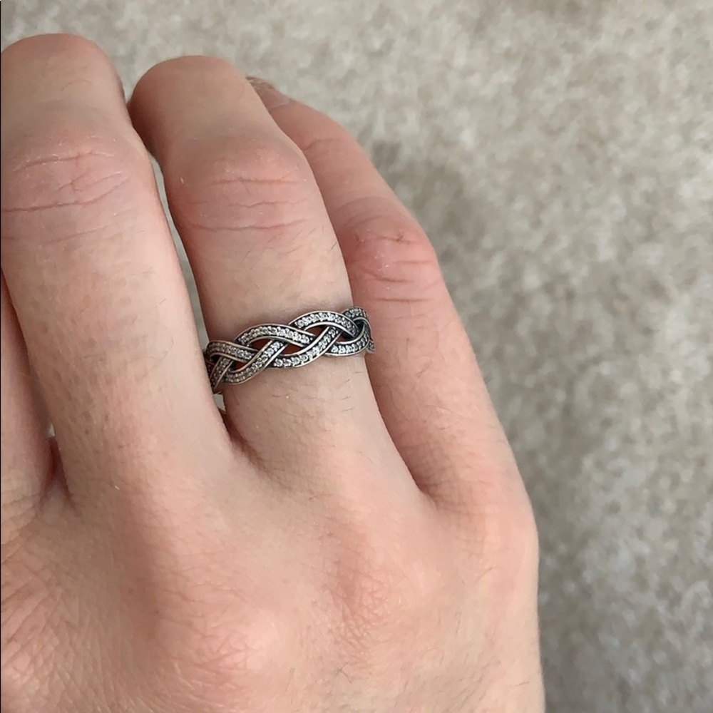Pandora Braided Ring